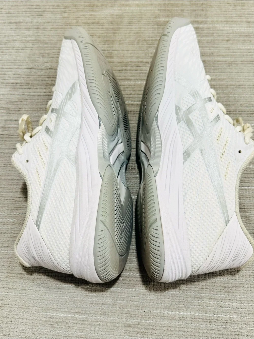 ASICS GEL-GAME 9‎ Women’s Tennis Shoes White/Silver 1042A211 Size 10,5